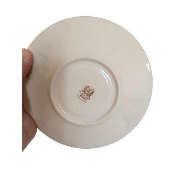 Lenox Reverie Teacup & Saucer Set With Delicate Blue Floral Design & Platinum - Picture 4 of 11